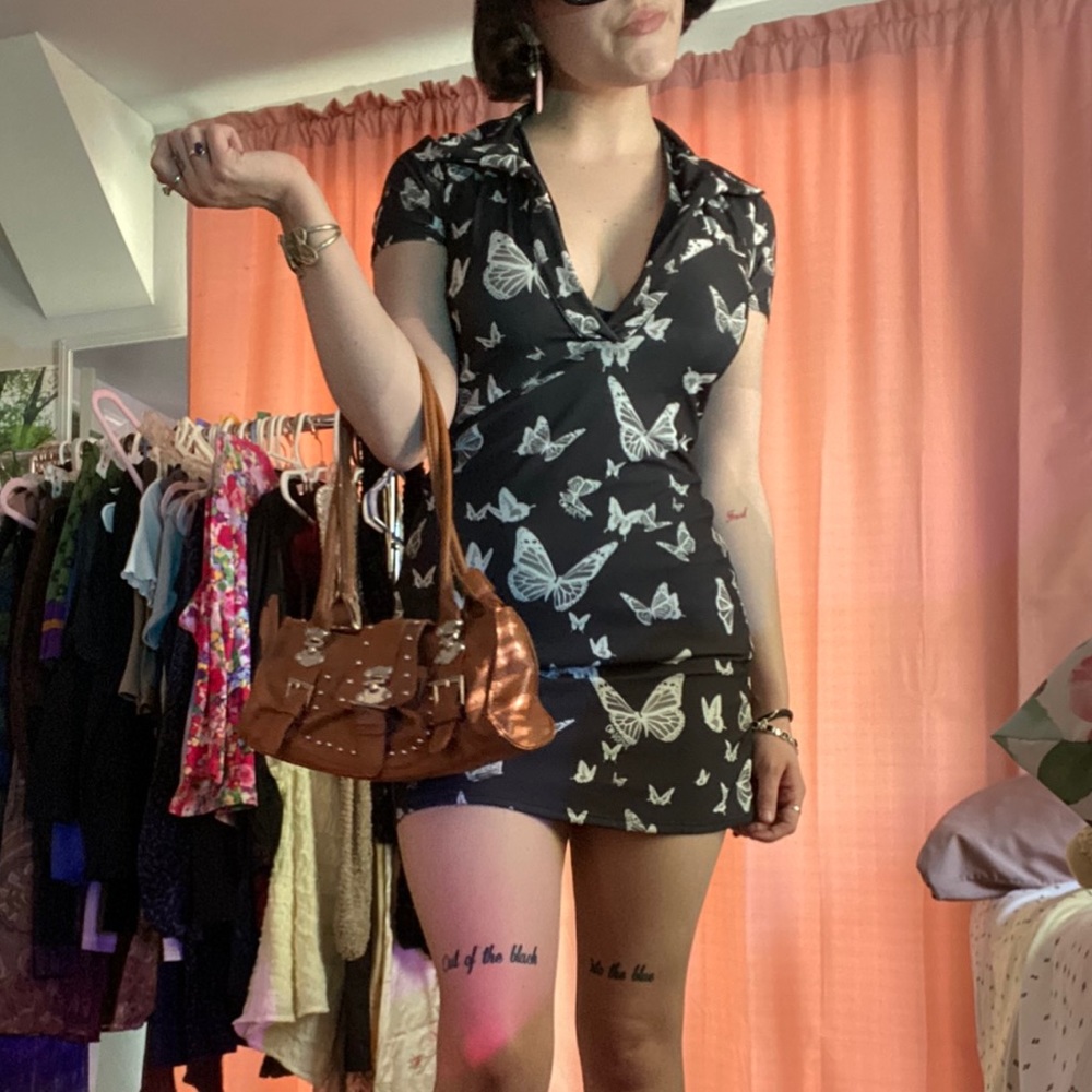 Omighty butterfly dress🖤🦋🦋💖💖